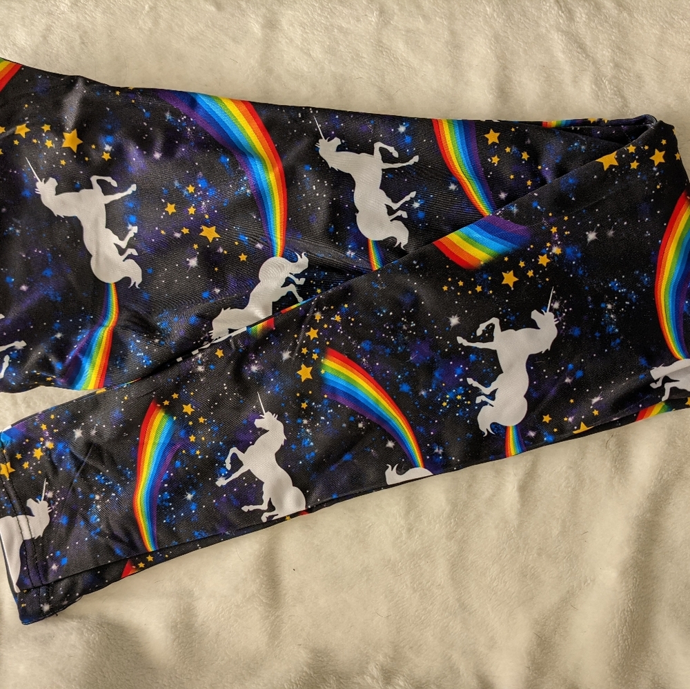 Tipsy Elves M Unicorn Leggings